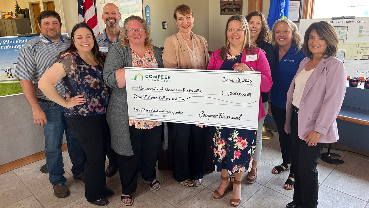 Compeer Financial Fund for Rural America pledges 1 million UW